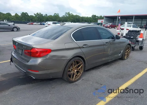 2017 BMW 540I xDrive из США, поврежденный, VIN WBAJE7C32HG887783